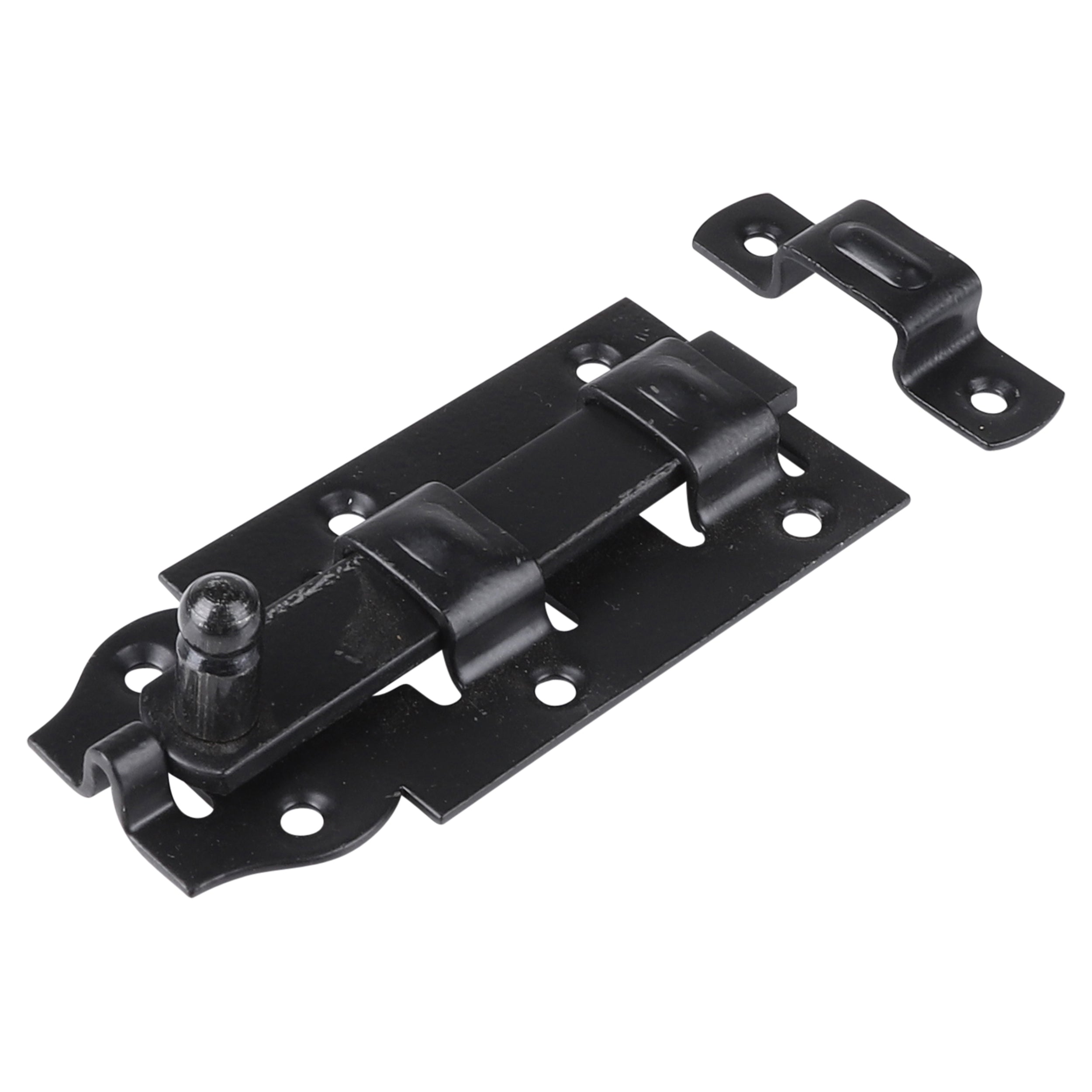 Starx Rolschuif vlak 100 mm zwart — vooraanzicht