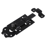 Starx Rolschuif vlak 120 mm zwart — vooraanzicht