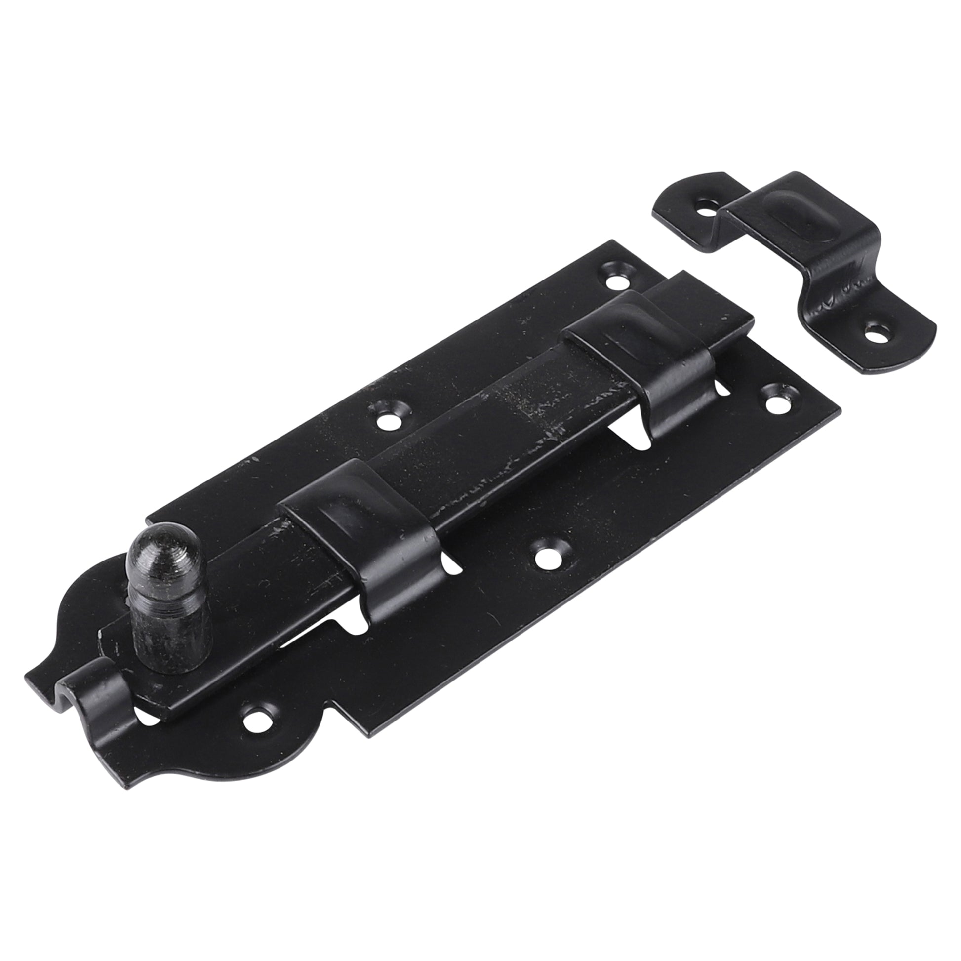 Starx Rolschuif vlak 140 mm zwart — vooraanzicht