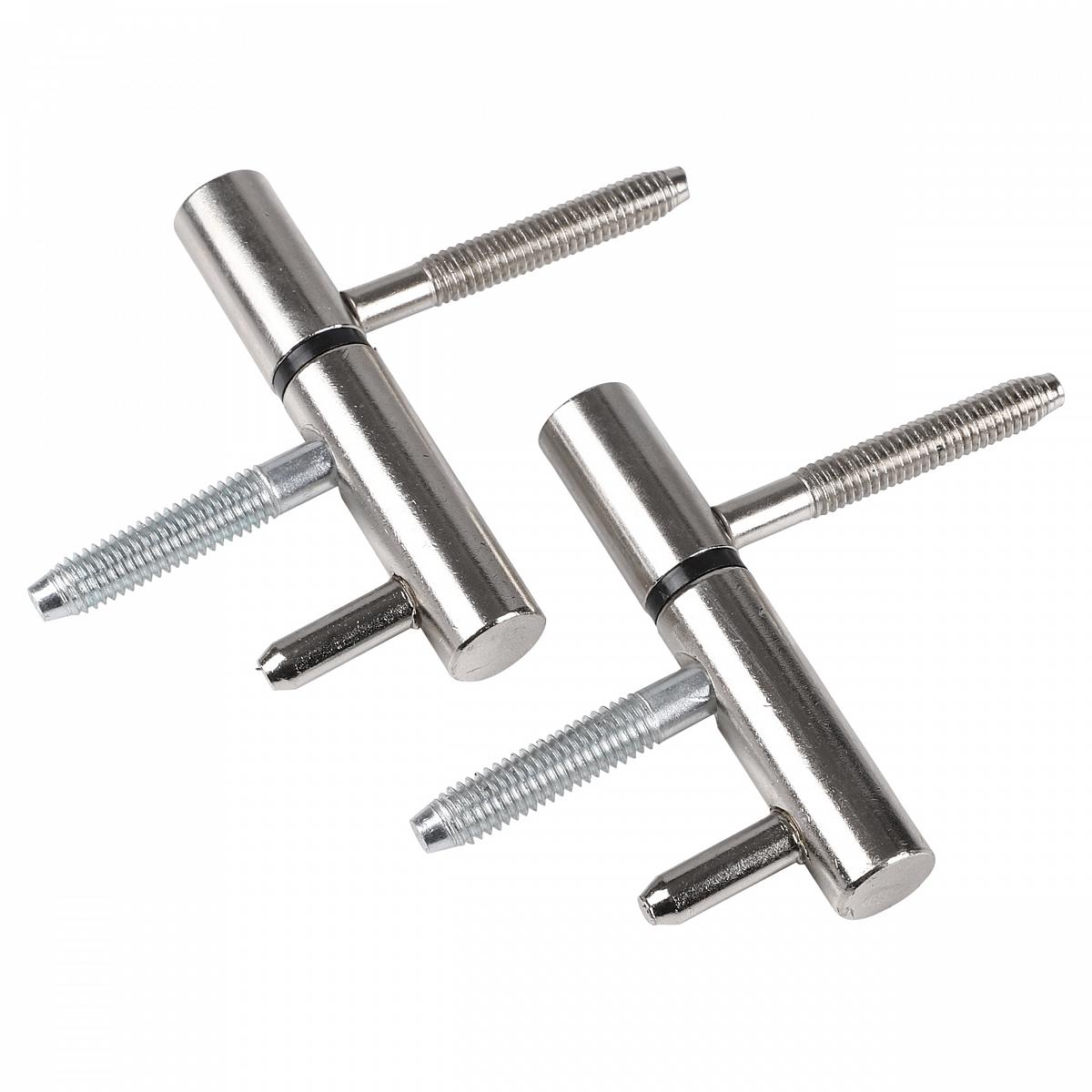 Starx inboorpaumelle voor houten kozijnen nikkel 75 x 14 mm