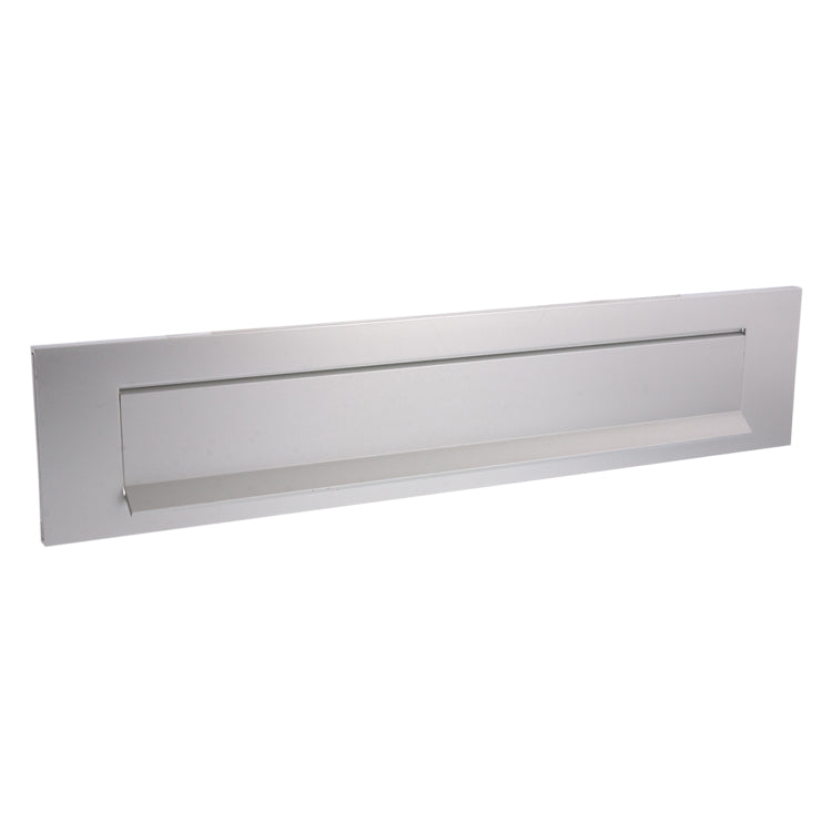 Starx briefplaat - met tuimelklep - aluminium F1
