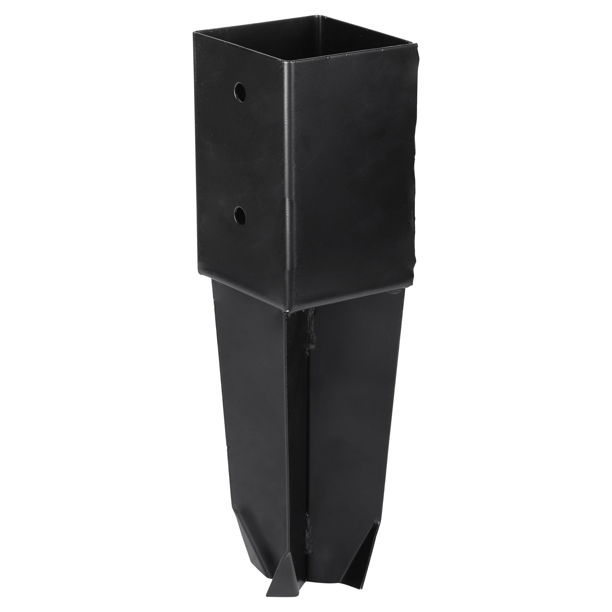 Starx Paalverbinder type BB 9x9 cm zwart vooraanzicht