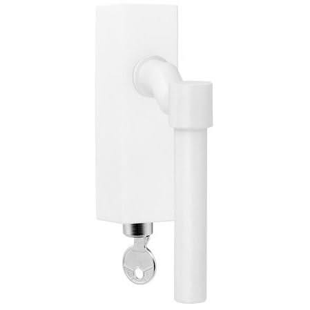 Formani PBL15F-DKLOCK draaikiepgarnituur verkropt afsluitbaar wit rechts/links draaiend