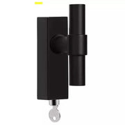 Formani PBT20-DKLOCK draaikiepgarnituur afsluitbaar mat zwart rechts/links draaiend