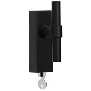 Formani PBT15-DKLOCK draaikiepgarnituur afsluitbaar mat zwart rechts/links draaiend