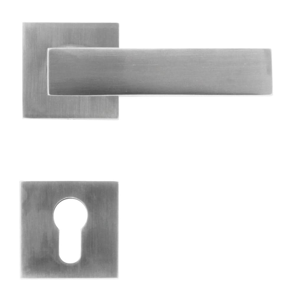 HDD Pro DEURKRUK PRO CUBICA INOX LOOK - Deurbeslag-expert