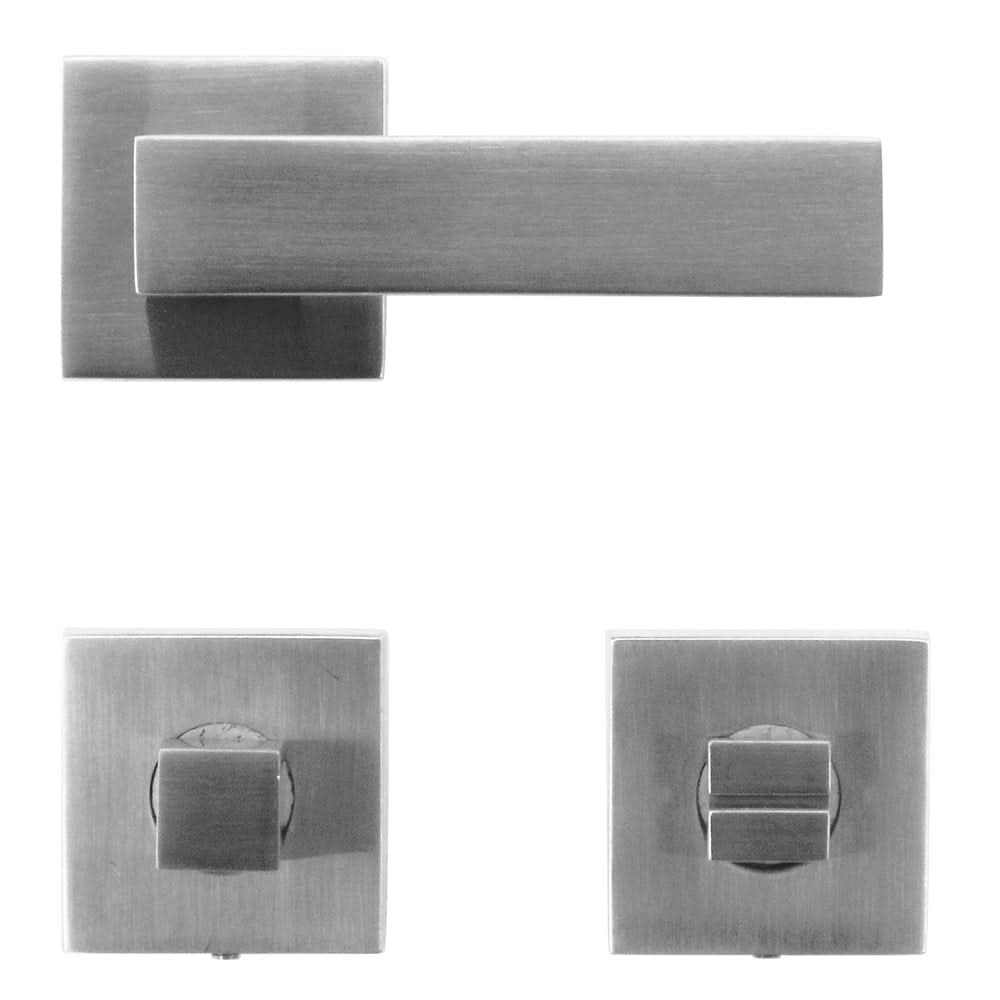 HDD Pro DEURKRUK PRO CUBICA INOX LOOK - Deurbeslag-expert