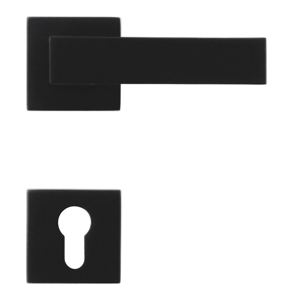 HDD Pro DEURKRUK PRO CUBICA ZWART - Deurbeslag-expert