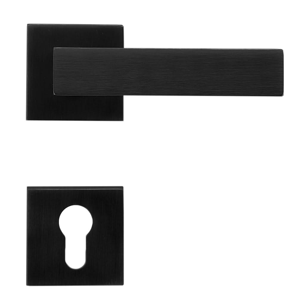 HDD Pro DEURKRUK PRO CUBICA CARBON BLACK - Deurbeslag-expert