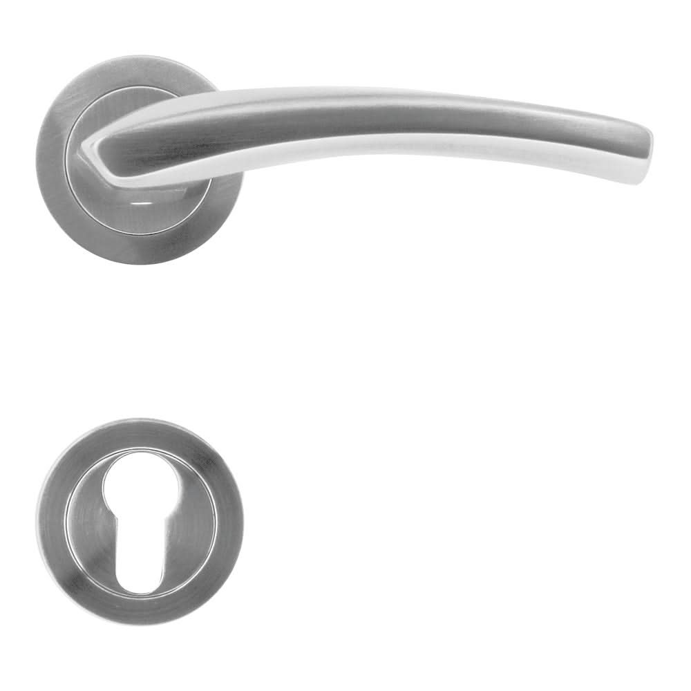 HDD Pro DEURKRUK PRO DUNE INOX LOOK - Deurbeslag-expert