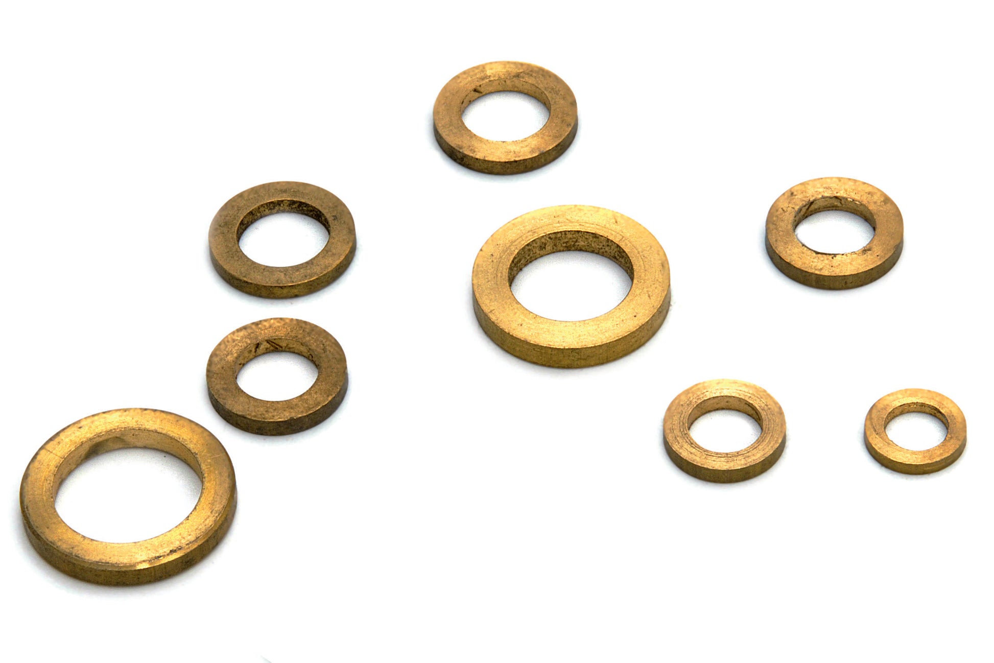 Dulimex DX messing ring voor aanlaspaumelle 80 mm, messing, vooraanzicht