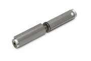 Dulimex DX zelfsluitende aanlaspaumelle met veer 180 x 18 mm RVS AISI 304