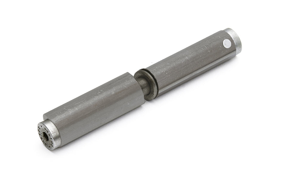 Dulimex DX zelfsluitende aanlaspaumelle met veer 235 x 22 mm RVS AISI 304