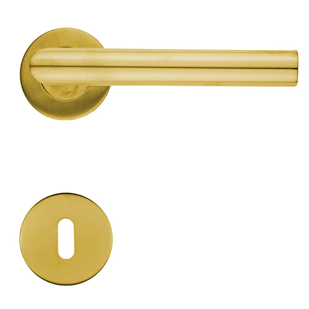 HDD Pro DEURKRUK PRO I SHAPE 19MM Messing Gepolijst - Deurbeslag-expert