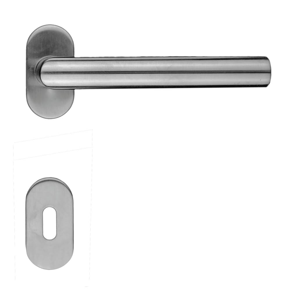 HDD Pro DEURKRUK PRO PROFIEL I SHAPE 19MM INOX PLUS - Deurbeslag-expert