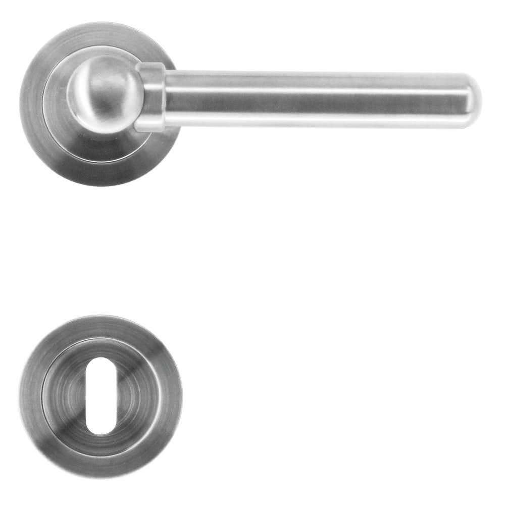 HDD Pro DEURKRUK PRO VIA INOX LOOK - Deurbeslag-expert