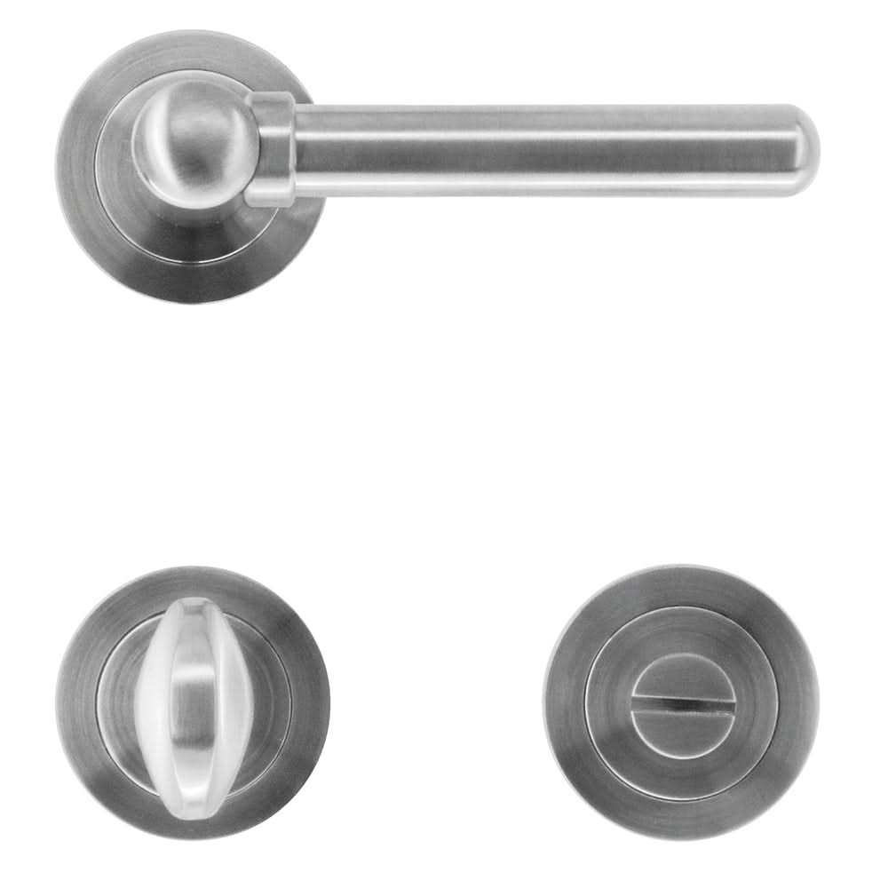 HDD Pro DEURKRUK PRO VIA INOX LOOK - Deurbeslag-expert