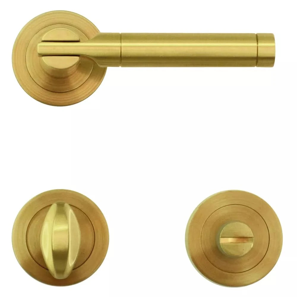 HDD Pro DEURKRUK PRO VITO Messing Gelakt - Deurbeslag-expert