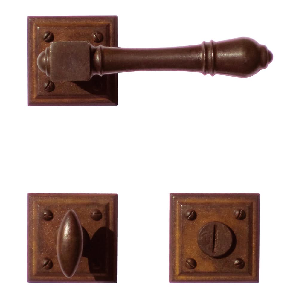 HDD Pro DEURKRUK PRO CARRE ROEST - Deurbeslag-expert