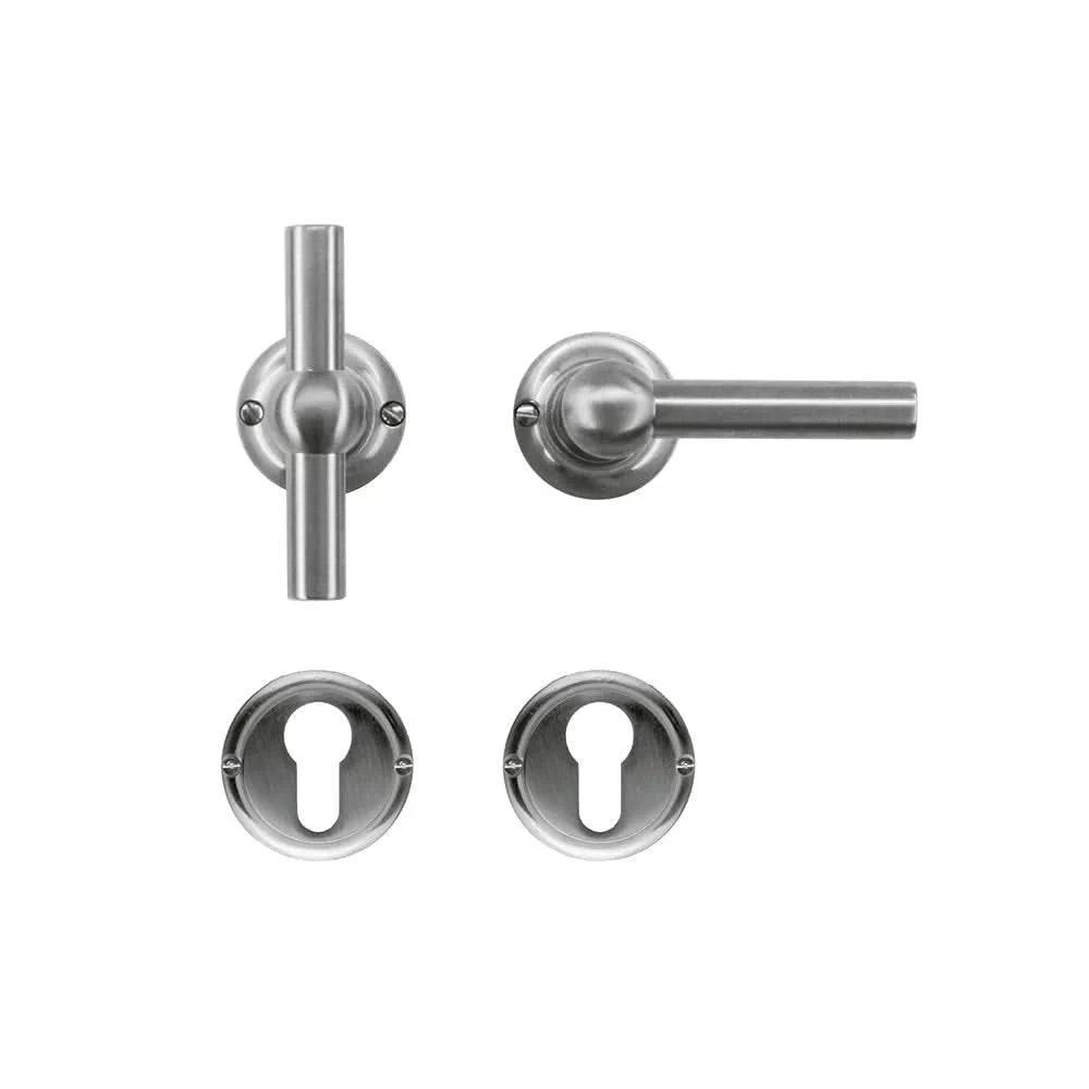 HDD Pro DEURKRUK PRO PETRA NM T+L INOX LOOK - Deurbeslag-expert