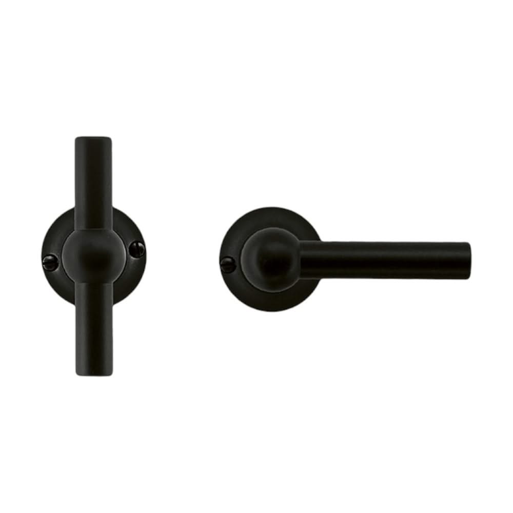 HDD Pro DEURKRUK PRO PETRA NM T+L ZWART - Deurbeslag-expert