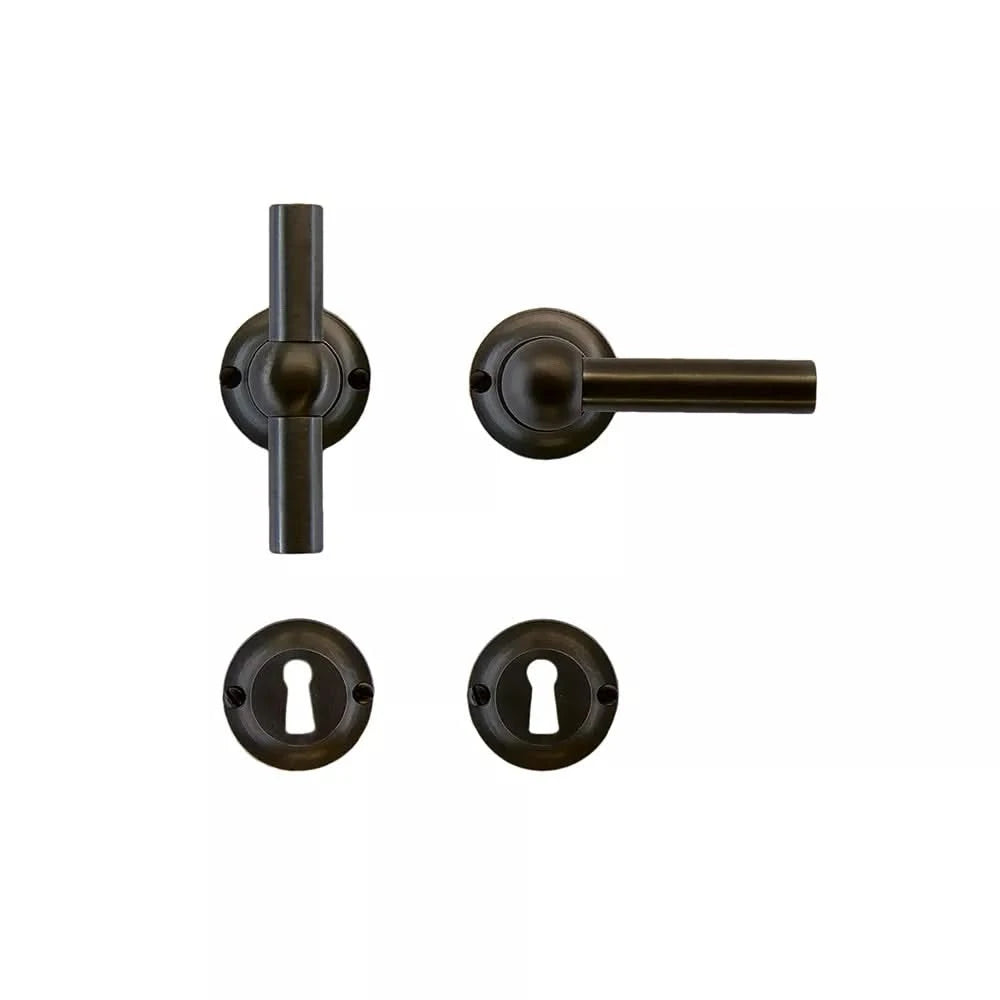 HDD Pro DEURKRUK PRO PETRA NM T+L CARBON BLACK - Deurbeslag-expert