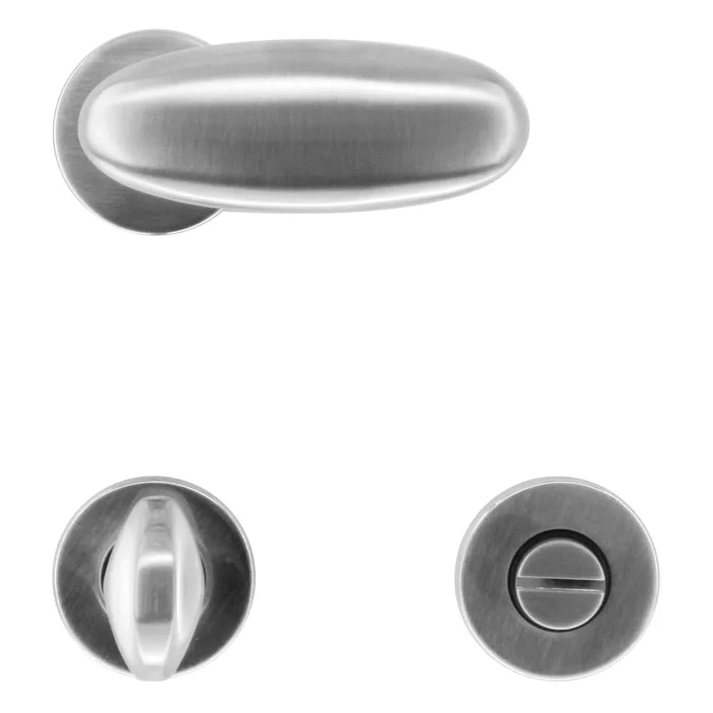 HDD Pro DEURKRUK PRO OLIVE NM INOX LOOK - Deurbeslag-expert