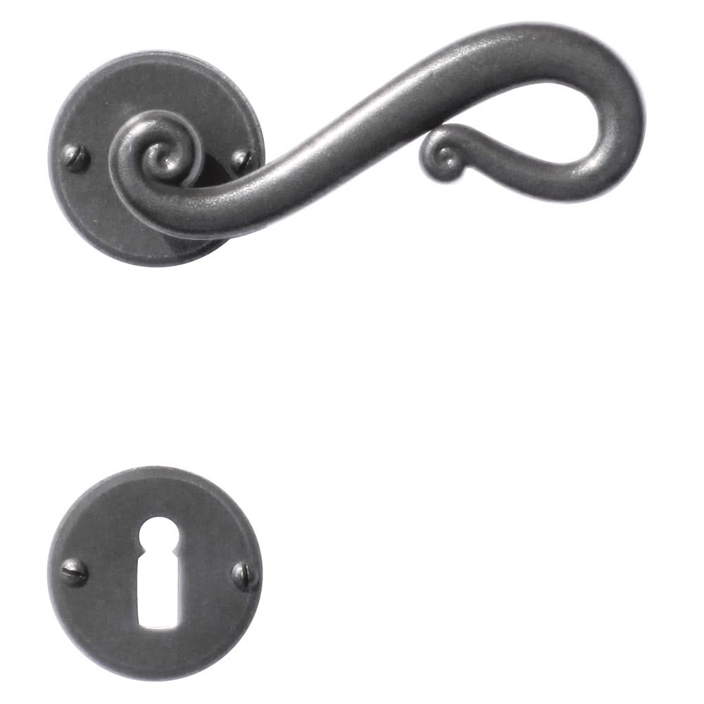 HDD Pro DEURKRUK PRO ROMANA IJZER ROND - Deurbeslag-expert