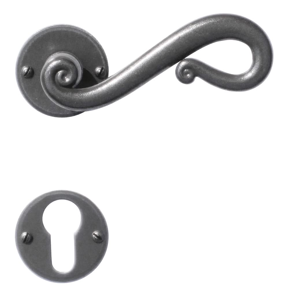 HDD Pro DEURKRUK PRO ROMANA IJZER ROND - Deurbeslag-expert