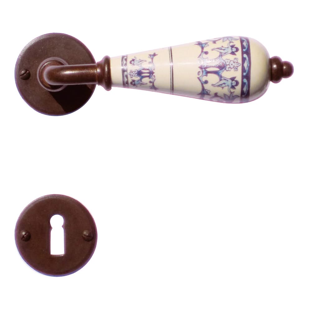 HDD Pro DEURKRUK PRO DECOR ROEST ROND - Deurbeslag-expert