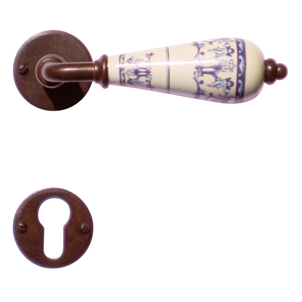 HDD Pro DEURKRUK PRO DECOR ROEST ROND - Deurbeslag-expert