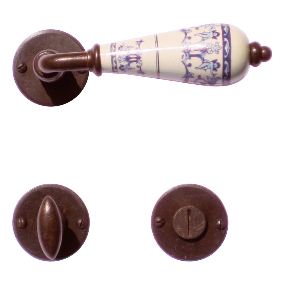 HDD Pro DEURKRUK PRO DECOR ROEST ROND - Deurbeslag-expert