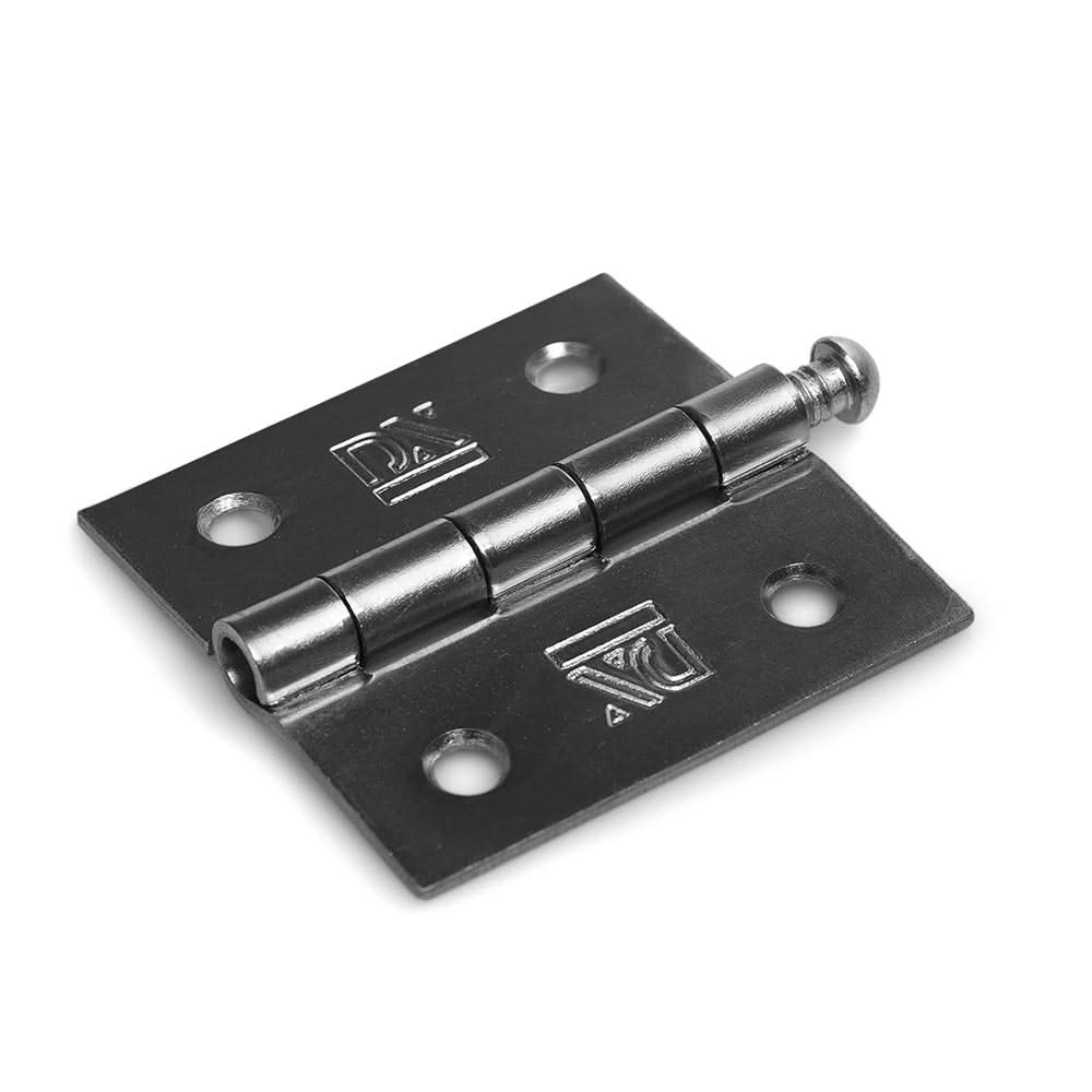 Dulimex Scharnier met losse pen | rechte hoeken 51x51 mm | Verzinkt - Deurbeslag-expert