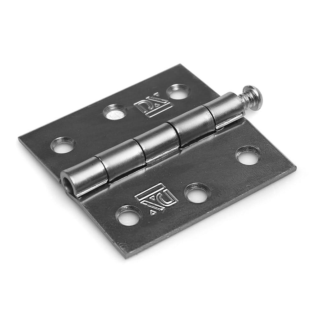 Dulimex Scharnier met losse pen | rechte hoeken 63x63 mm | Verzinkt