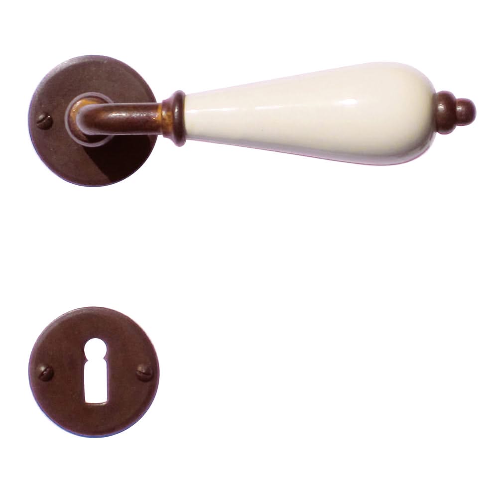 HDD Pro DEURKRUK PRO ECRU ROEST ROND - Deurbeslag-expert