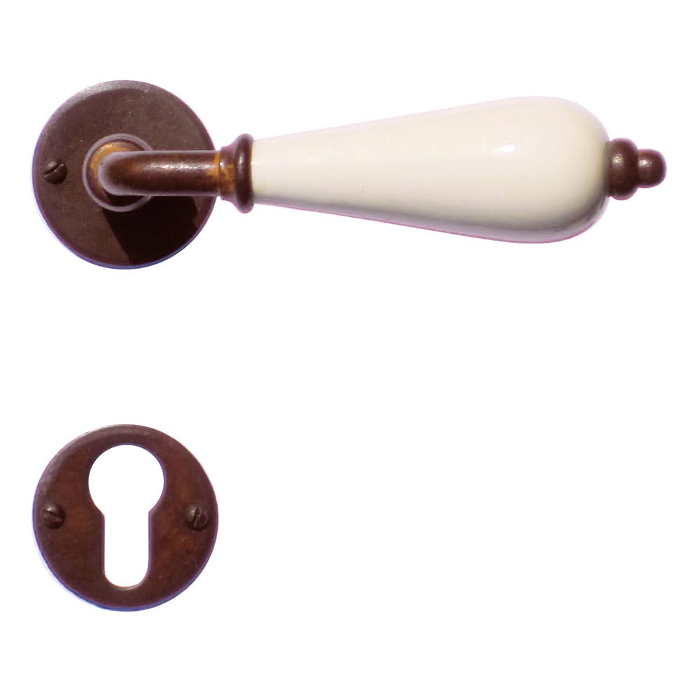 HDD Pro DEURKRUK PRO ECRU ROEST ROND - Deurbeslag-expert