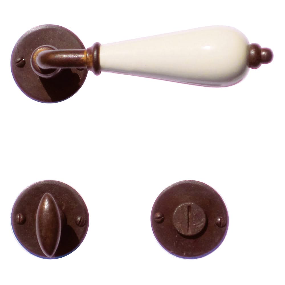 HDD Pro DEURKRUK PRO ECRU ROEST ROND - Deurbeslag-expert