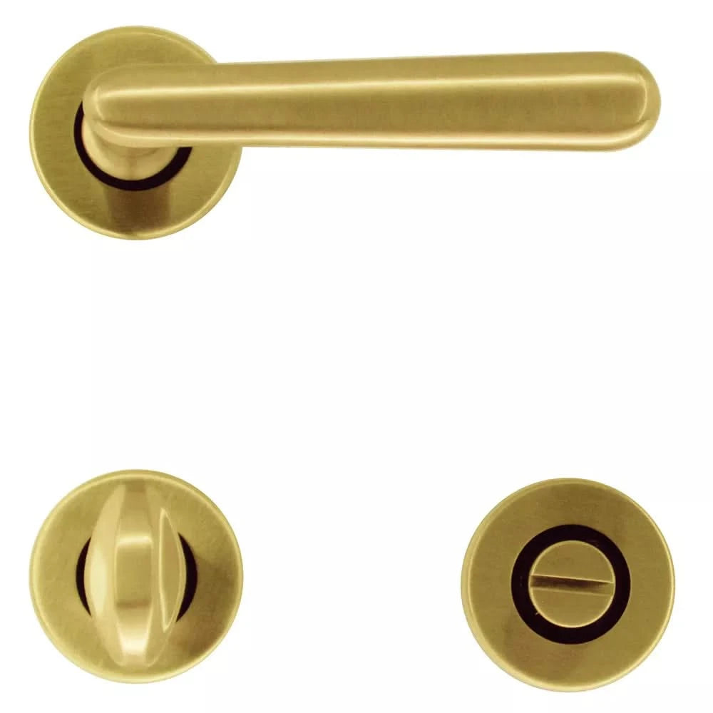 HDD Pro DEURKRUK PRO VERA Messing Gelakt - Deurbeslag-expert