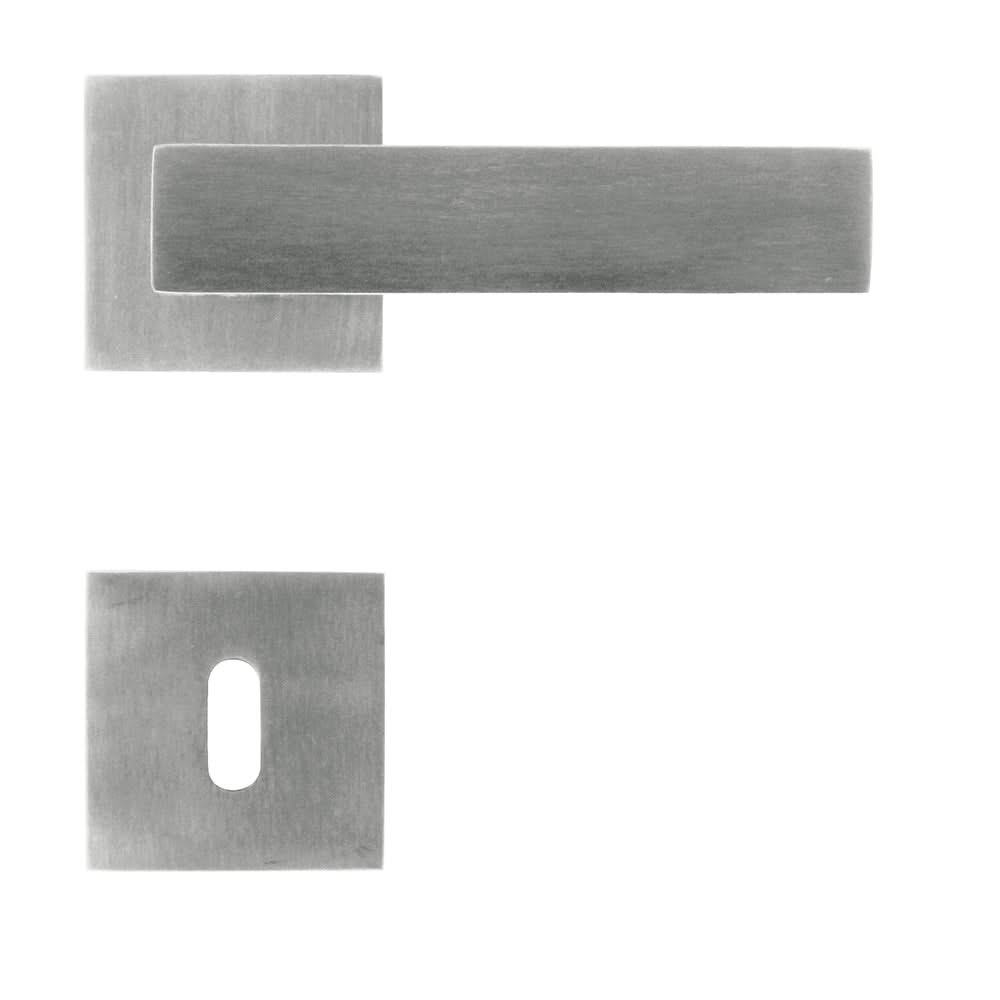 HDD Pro DEURKRUK PRO SQUARE 1 INOX PLUS - Deurbeslag-expert