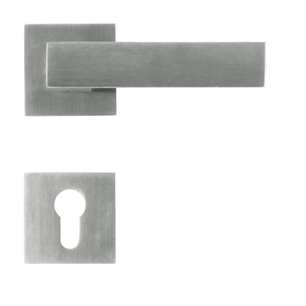HDD Pro DEURKRUK PRO SQUARE 1 INOX PLUS - Deurbeslag-expert