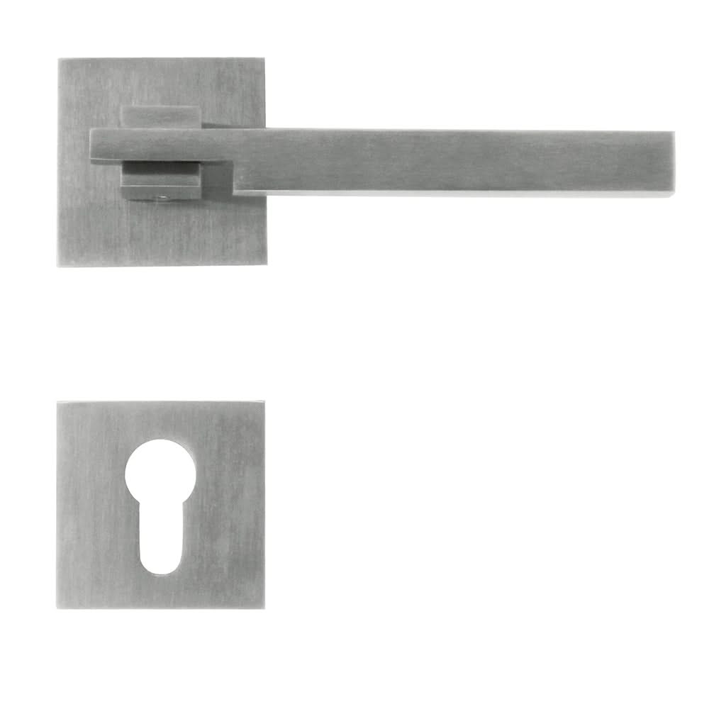 HDD Pro DEURKRUK PRO SQUARE 2 INOX PLUS - Deurbeslag-expert
