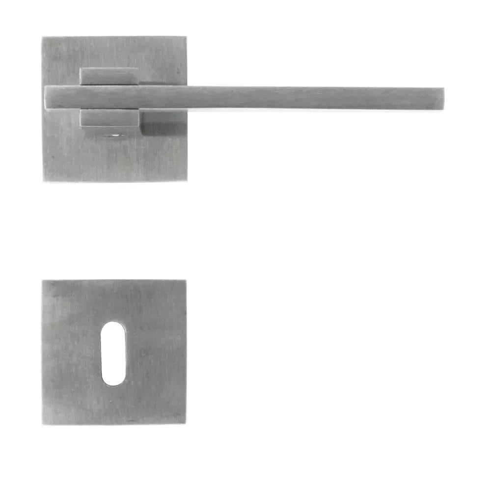 HDD Pro DEURKRUK PRO SQUARE 3 INOX PLUS - Deurbeslag-expert