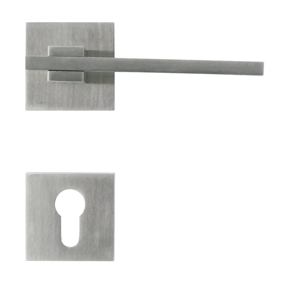 HDD Pro DEURKRUK PRO SQUARE 3 INOX PLUS - Deurbeslag-expert