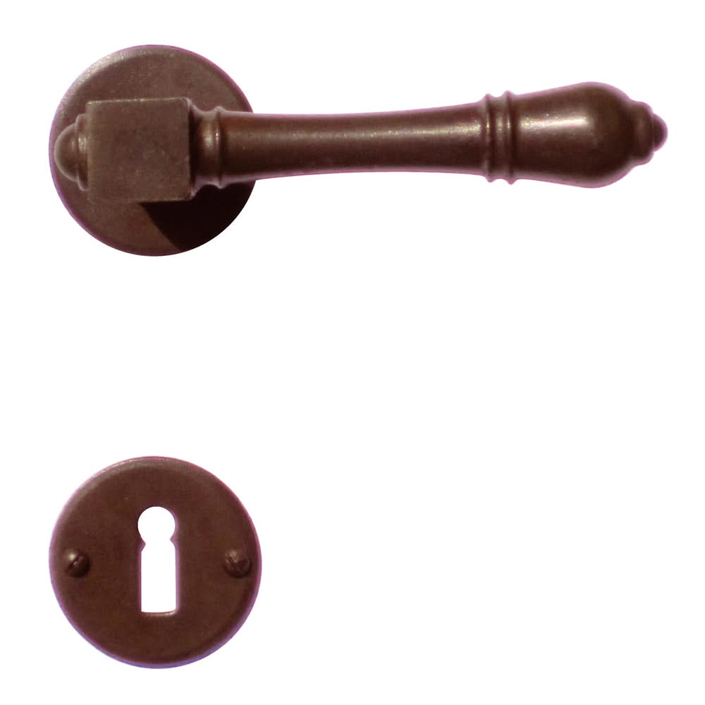 HDD Pro DEURKRUK PRO CARRE ROEST ROND - Deurbeslag-expert