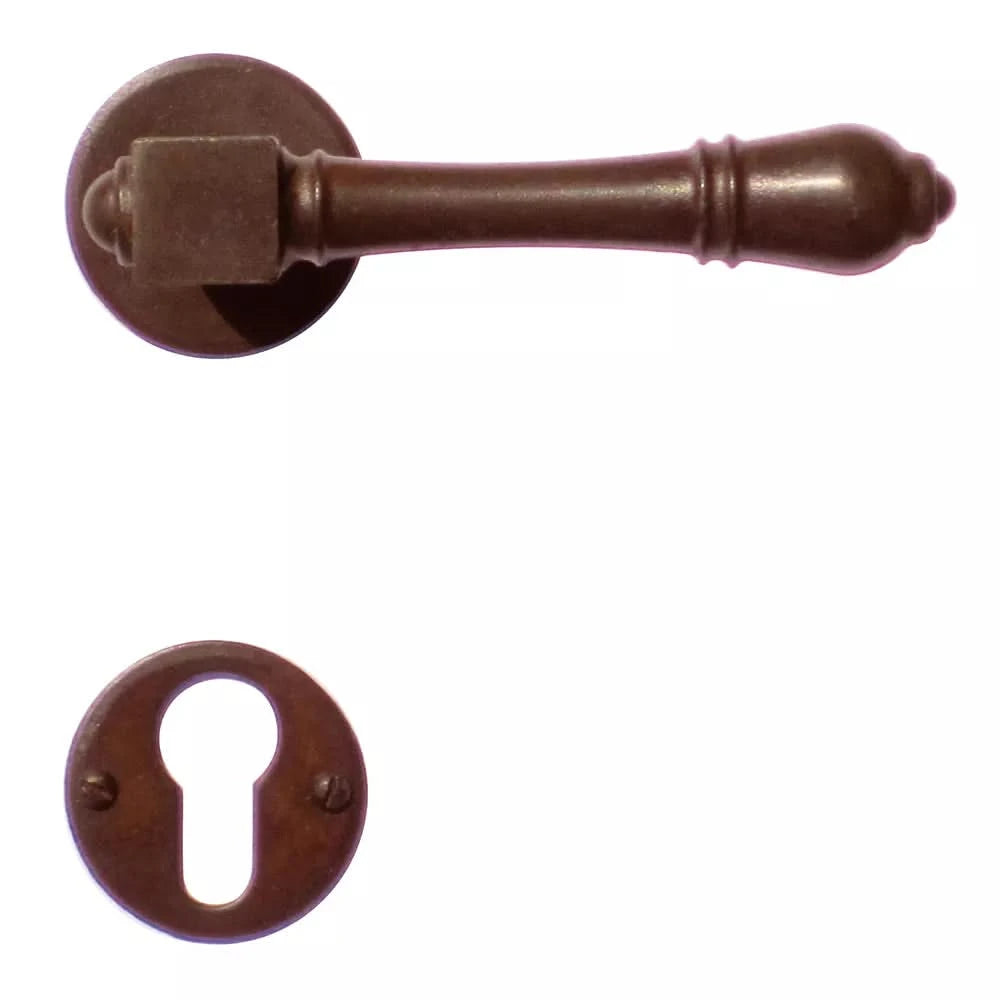 HDD Pro DEURKRUK PRO CARRE ROEST ROND - Deurbeslag-expert