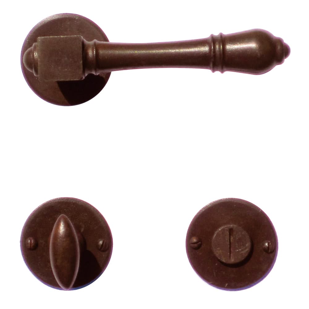 HDD Pro DEURKRUK PRO CARRE ROEST ROND - Deurbeslag-expert