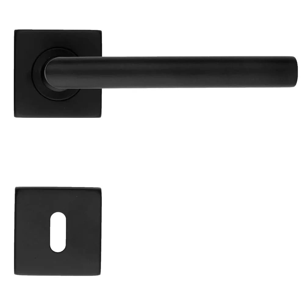 HDD Pro DEURKRUK PRO SQUARE I SHAPE 16MM ZWART - Deurbeslag-expert