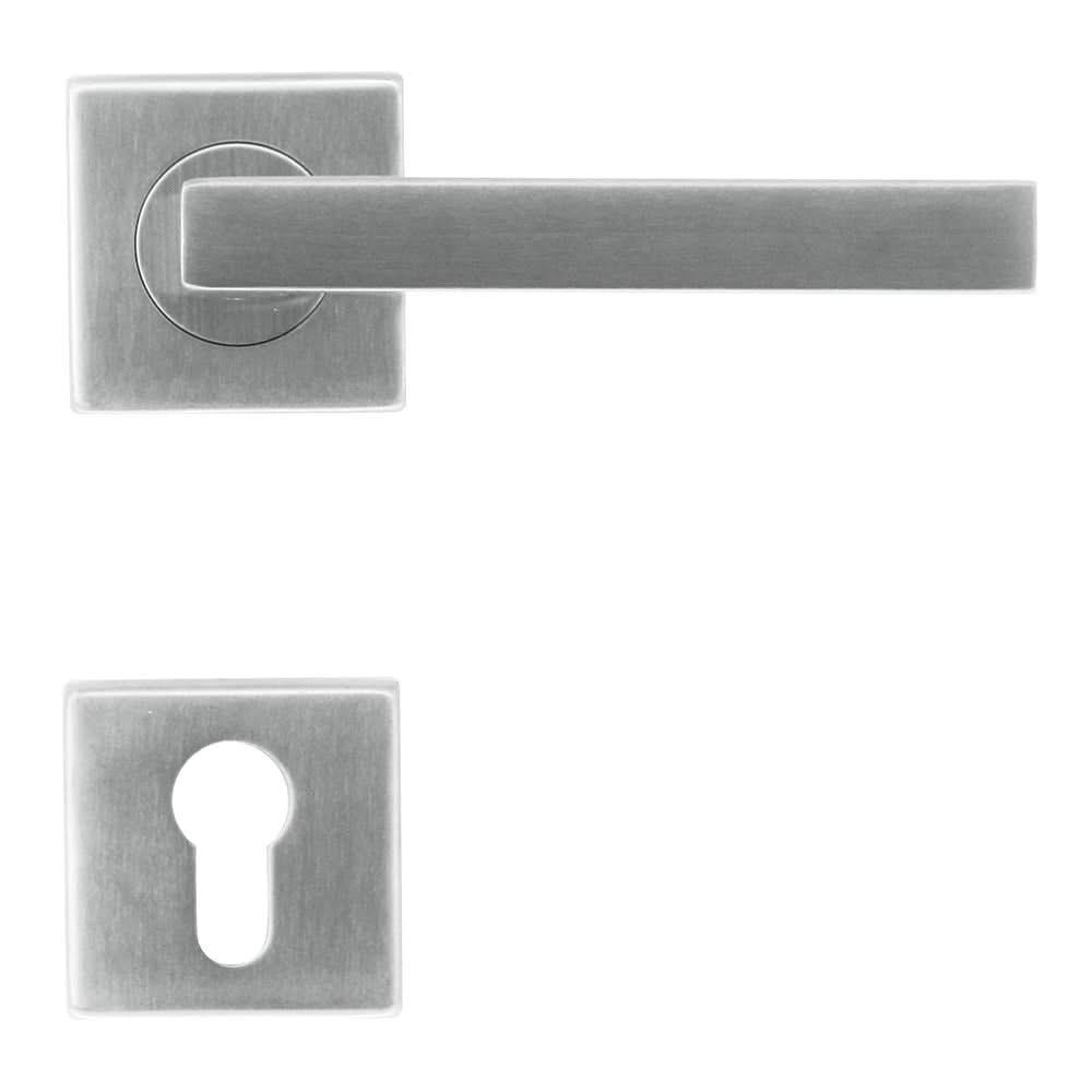 HDD Pro DEURKRUK PRO KUBIC SHAPE 16MM INOX PLUS - Deurbeslag-expert