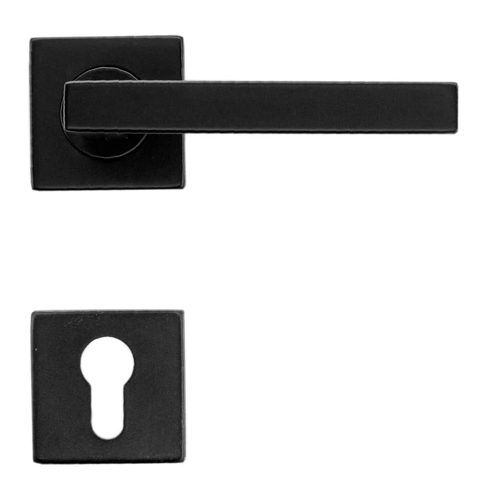 HDD Pro DEURKRUK PRO KUBIC SHAPE 16MM ZWART - Deurbeslag-expert