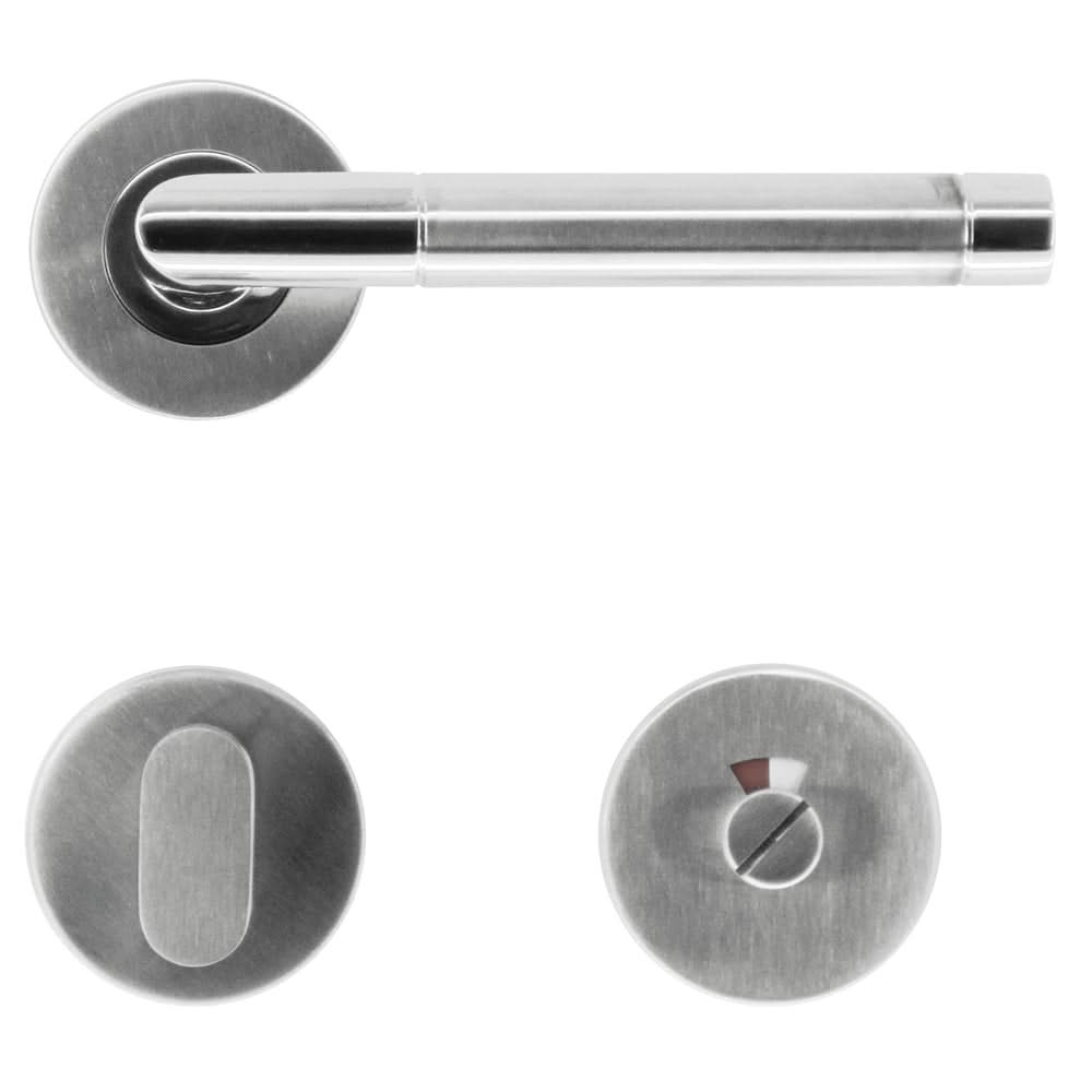 HDD Pro DEURKRUK PRO OVAL I SHAPE INOX PLUS - Deurbeslag-expert